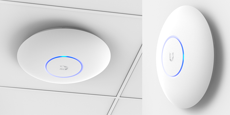 Ubiquiti wireless access point ceiling installation